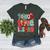 Christmas Coquette Bow Teacher Teach Love Inspire Women's Heather T-Shirt Heather Forest Christmas Coquette Bow Teacher Teach Love Inspire Women's Heather T-Shirt Heather Forest