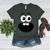 Creepy Carrots Face Teacher Halloween Costume Matching Women's Heather T-Shirt Heather Forest Creepy Carrots Face Teacher Halloween Costume Matching Women's Heather T-Shirt Heather Forest