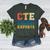 CTE Teacher Education Career Technical Women's Heather T-Shirt Heather Forest CTE Teacher Education Career Technical Women's Heather T-Shirt Heather Forest