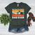 Cute Boston Terrier Best Boston Terrier Dad Ever Women's Heather T-Shirt Heather Forest