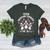 Cute Cartoon For Dog Owners Pet Team Boston Terrier Women's Heather T-Shirt Heather Forest