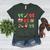 Cute Coquette Pencil Bow Christmas School Teacher Student Women's Heather T-Shirt Heather Forest