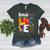 Cute Teach Love And Inspire Men Women Teacher Women's Heather T-Shirt Heather Forest Cute Teach Love And Inspire Men Women Teacher Women's Heather T-Shirt Heather Forest