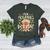 Cute Teacher Popcorn Day Women's Heather T-Shirt Heather Forest Cute Teacher Popcorn Day Women's Heather T-Shirt Heather Forest