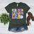 In My Daycare Era Groovy Teacher Daycare First Day Of School Women's Heather T-Shirt Heather Forest In My Daycare Era Groovy Teacher Daycare First Day Of School Women's Heather T-Shirt Heather Forest