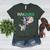 Dino Para Professional Teacher Collection T-Rex Dinosaur Paraeducator Assistant Teacher Women's Heather T-Shirt Heather Forest Dino Para Professional Teacher Collection T-Rex Dinosaur Paraeducator Assistant Teacher Women's Heather T-Shirt Heather Forest