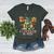 Dinosaurs Didnt Read Look What Happened To Them Teacher Women's Heather T-Shirt Heather Forest