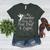 Disney Peter Pan Tinkerbell Teacher Pixie Dust And Coffee Women's Heather T-Shirt Heather Forest Disney Peter Pan Tinkerbell Teacher Pixie Dust And Coffee Women's Heather T-Shirt Heather Forest