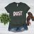 Dust Bunny Halloween Pun Costume Easy Lazy Teacher Women's Heather T-Shirt Heather Forest Dust Bunny Halloween Pun Costume Easy Lazy Teacher Women's Heather T-Shirt Heather Forest
