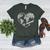ESL Teacher ESOL Student Cute Heart Shape English Teacher Women's Heather T-Shirt Heather Forest