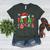 FA LA 8 Christmas Santa FA La Math Teacher Student Women's Heather T-Shirt Heather Forest FA LA 8 Christmas Santa FA La Math Teacher Student Women's Heather T-Shirt Heather Forest
