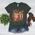 Fall Book Pumpkin Retro Reading Halloween Teacher Women's Heather T-Shirt Heather Forest Fall Book Pumpkin Retro Reading Halloween Teacher Women's Heather T-Shirt Heather Forest