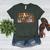 Fall In Love With Learning Autum Thanksgiving Teacher Kids Women's Heather T-Shirt Heather Forest