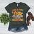 Fall In Love With Learning Fall Teacher Thanksgiving Retro Women's Heather T-Shirt Heather Forest