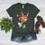 Flower American Sign Language ASL Teacher Teaching Deaf Women's Heather T-Shirt Heather Forest Flower American Sign Language ASL Teacher Teaching Deaf Women's Heather T-Shirt Heather Forest