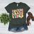 Fourth Grade Vibes Hello Team 4th Grade Teacher Kids Retro Women's Heather T-Shirt Heather Forest Fourth Grade Vibes Hello Team 4th Grade Teacher Kids Retro Women's Heather T-Shirt Heather Forest
