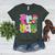 Fri-Yay Happy Friday Weekend Teacher Back To School Women's Heather T-Shirt Heather Forest