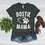 Fun Bostie Mama Dog Lover Apparel Boston Terrier Mom Women's Heather T-Shirt Heather Forest
