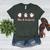 Ghost Ballet Dancer Halloween Dance Teacher Pas De Boo-Rée Women's Heather T-Shirt Heather Forest