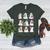 Ghost Reading Teacher Halloween Costume Librarian Book Lover Women's Heather T-Shirt Heather Forest