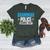 Grammar Police Comma Unit English Teacher Grammar Teacher For Men Women Women's Heather T-Shirt Heather Forest