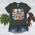 Groovy In My Behavior Specialist Era Behavior Teachers Women's Heather T-Shirt Heather Forest