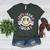 Groovy Retro Lets Learn Today Teacher Student Back To School Women's Heather T-Shirt Heather Forest Groovy Retro Lets Learn Today Teacher Student Back To School Women's Heather T-Shirt Heather Forest