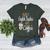 Half Coffee Half English Teacher English Teacher Men Women Women's Heather T-Shirt Heather Forest