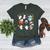Halloween Music Teacher Ghost Playing Musical Instruments Women's Heather T-Shirt Heather Forest Halloween Music Teacher Ghost Playing Musical Instruments Women's Heather T-Shirt Heather Forest