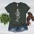 Halloween Skeleton Tap Dance Ballet Dance Teacher Women's Heather T-Shirt Heather Forest Halloween Skeleton Tap Dance Ballet Dance Teacher Women's Heather T-Shirt Heather Forest
