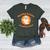 Halloween Teacher Crew Spooky Season Retro Ghost Women's Heather T-Shirt Heather Forest Halloween Teacher Crew Spooky Season Retro Ghost Women's Heather T-Shirt Heather Forest