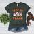 Halloween Teacher Ghosts Trick Or Teach Retro Costume Women Women's Heather T-Shirt Heather Forest