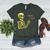 Halloween Teacher Six Seven 6 7 Skeleton Spooky Costume Women's Heather T-Shirt Heather Forest