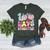 Happy 100th Day Of School 100 Days Brighter Teachers Kids Women's Heather T-Shirt Heather Forest