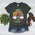Happy 50th Days Of School Rainbow Teacher 50 Days Smarter Women's Heather T-Shirt Heather Forest