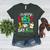 Happy First Day Of School Teacher Back To School Student Women's Heather T-Shirt Heather Forest Happy First Day Of School Teacher Back To School Student Women's Heather T-Shirt Heather Forest