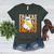 Happy Fri-Yay Friday Lovers Groovy Teacher Life Halloween Women's Heather T-Shirt Heather Forest