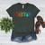 Happy Fri Yay Teacher Friday Women's Heather T-Shirt Heather Forest Happy Fri Yay Teacher Friday Women's Heather T-Shirt Heather Forest