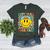 Happy To See Your Face Hippie Smile Back To School Teachers Women's Heather T-Shirt Heather Forest Happy To See Your Face Hippie Smile Back To School Teachers Women's Heather T-Shirt Heather Forest