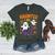 Haunted 67 Ghost Math Teacher Halloween Costume Math Pun Women's Heather T-Shirt Heather Forest