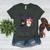 Hocus Pocus I Need Coffee To Focus Halloween Teacher Women's Heather T-Shirt Heather Forest