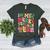 In My Holly Xmas Jolly Teacher Era Teacher Vibes Christmas Women's Heather T-Shirt Heather Forest