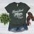 Homeschool Life Homeschool Mom Homeschool Dad Teacher Kids Women's Heather T-Shirt Heather Forest