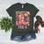 Howdy Pre-K Cowgirls Teacher Back To School Women's Heather T-Shirt Heather Forest