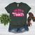 My Job Is Teach Pink Retro Female Teacher Life Women Women's Heather T-Shirt Heather Forest My Job Is Teach Pink Retro Female Teacher Life Women Women's Heather T-Shirt Heather Forest