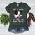 Just a Woman Who Loves Her Boston Terrier Cute Dog Mom Women's Heather T-Shirt Heather Forest