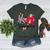 K Is For Kindergarten Teacher Coquette Bow Back To School Women's Heather T-Shirt Heather Forest K Is For Kindergarten Teacher Coquette Bow Back To School Women's Heather T-Shirt Heather Forest