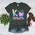 K Is For Kindergarten Teacher Tie Dye Back To School Kinder Women's Heather T-Shirt Heather Forest K Is For Kindergarten Teacher Tie Dye Back To School Kinder Women's Heather T-Shirt Heather Forest