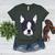 Kids Boston Terrier Dog For Women And Girls Women's Heather T-Shirt Heather Forest