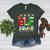 Kindergarten ELF Squad Christmas ELF Student Teacher Men Women Kids Women's Heather T-Shirt Heather Forest